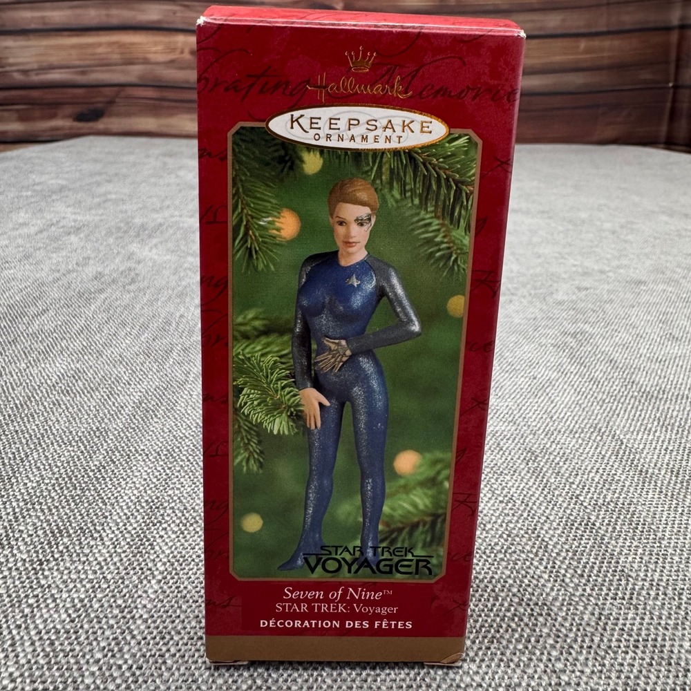 Hallmark Star Trek Voyager Seven of Nine Keepsake Ornament 2000 QX6844 NIB